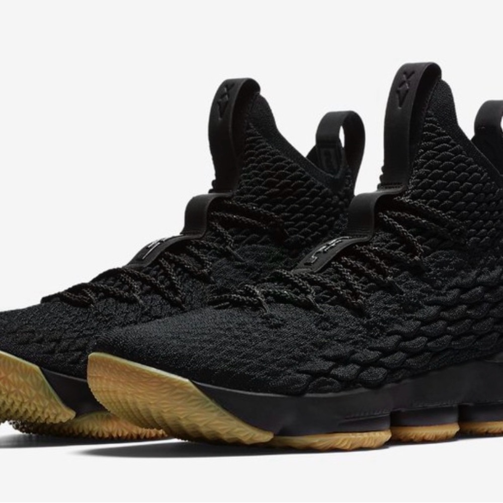 Nike LeBron 15 (2017) black gum men’s 8.5